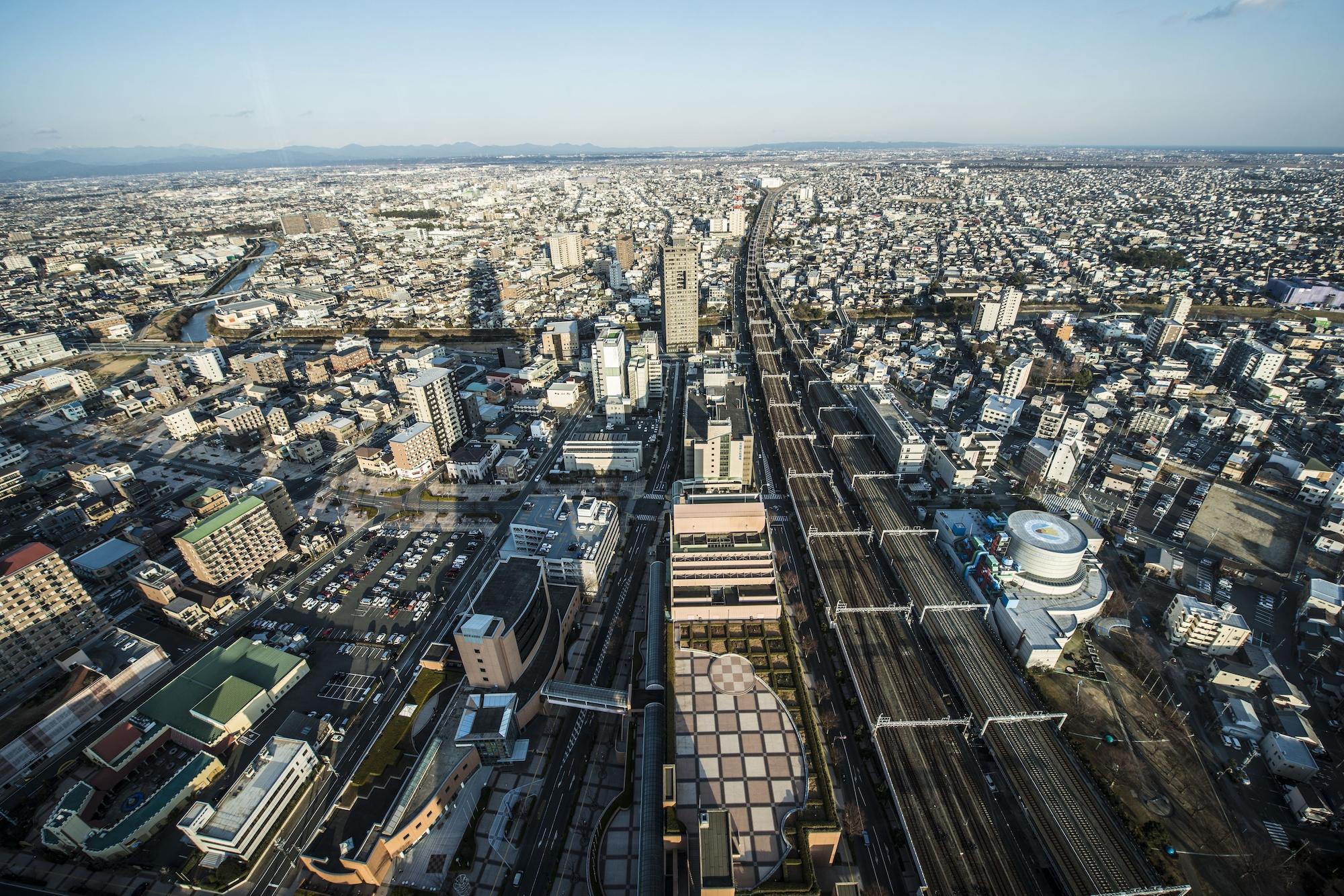 Okura Act City Hamamatsu Eksteriør billede Aerial view of Nagoya