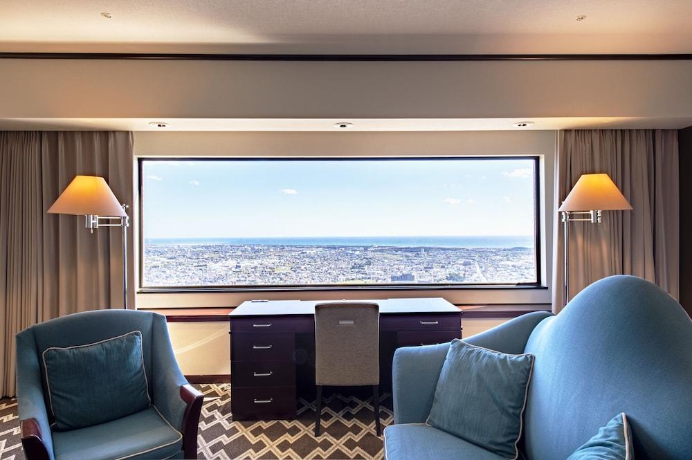Okura Act City Hamamatsu Eksteriør billede A view from a suite at the Hilton Athens